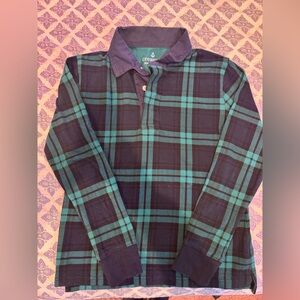 Jcrew Boys long sleeve plaid shirt